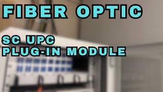 Fiber Optic  Splicing Plugin SC UPC Module [upl. by Candis]