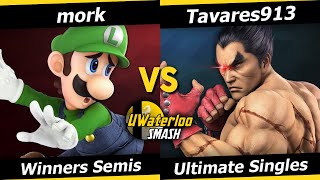 UWaterloo SSBU S24w2 Winners Semis  mork Luigi vs Tavares913 Kazuya [upl. by Adala]