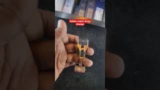 Hublot Watch Strap change  watch repair watch reels fossilwatches newsong song love music [upl. by Sybilla]