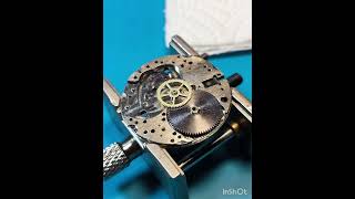 FLEURIER CAL 1130 BLACK DIAL  Cleaning and oiling [upl. by Yllet536]