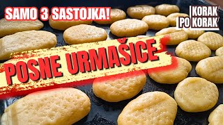 Preukusne POSNE Urmašice Samo 3 sastojka Brza laka poslastica sa sastojcima koje imate kod kuće [upl. by Dearden]