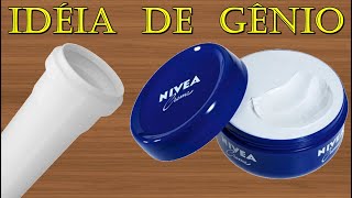 VEJA O QUE ONIVALDO PRUMOLINO FEZ COM CANO TUBO DE PVC E POTE CREME NIVEA IDEIA INCRIVEL DE GENIO [upl. by Jary]