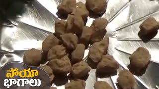 how to prepare soya chunks for cooking Meal Maker using method 1st time in only Latha Channel [upl. by Frick]