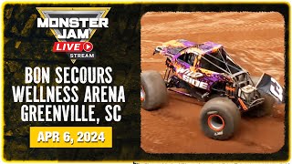 Monster Jam Greenville SC Full Event  April 6 2024  Arena Series East [upl. by Tessler]