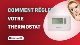 Comment régler le thermostat Honeywell T3 pour le temps froid [upl. by Nolak]