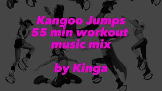 Kangoo Jumps 55 min workout music mix by Kinga [upl. by Ayotal]