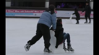 Die EisArena Hamburg in Planten un Blomen 2023 [upl. by Atinihc]