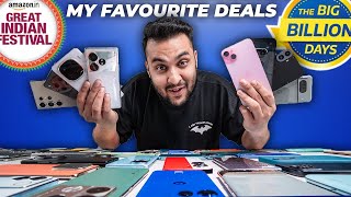 My Final List of Phone DEALS in Amazon and Flipkart Sales 2024 [upl. by Rodavlas]