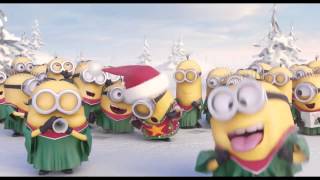 Minion Despicable Me Christmas Choir l AMC Theatres [upl. by Erlond]