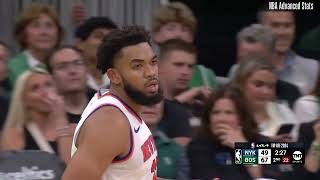 Mikal Bridges Highlights  Knicks vs Celtics  102224 [upl. by Eloken]