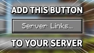 Add a Server Links Button to your Minecraft Server [upl. by Sarene]