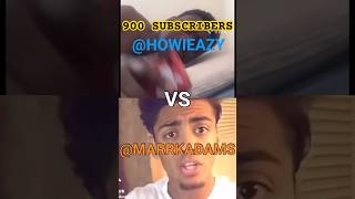 HOWIEAZY VS MARRKADAMS Remake BATTLE 900 subHowieazy marrkadams89 shorts edit [upl. by Pier856]