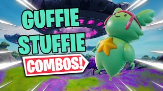 GUFFIE STUFFIE COMBOS  FORTNITE BACK BLING REVIEW [upl. by Leinoto579]