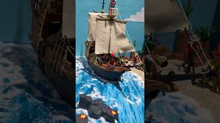 Barco Pirata Playmobil 🏴‍☠️Anuncio años 80 playmobil pirates viral [upl. by Monarski274]