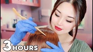 ASMR Sleep Time  3 Hours of Hair Treatments [upl. by Doris]