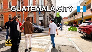 Guatemala City walking tour historical center [upl. by Enialb]