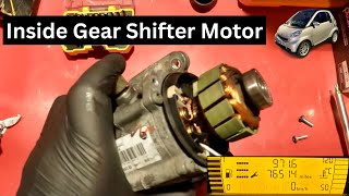 Dismantling Gear Shifter Motor  Smart Fortwo 451 Passion 84BHP 2008 [upl. by Laeno292]