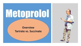 Metoprolol Overview  Tartrate vs Succinate [upl. by Mychal]