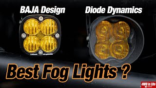 Baja Designs vs Diode Dynamics  Fog lights comparison [upl. by Reamy]