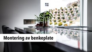 9 Epoq kjøkken – Quartz benkeplate [upl. by Nimrak261]