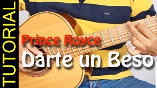 DARTE UN BESO Prince Royce en guitarra [upl. by Clarance]