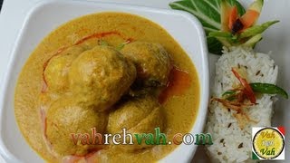 Chicken Koftas Korma  By VahChef  VahRehVahcom [upl. by Bat434]