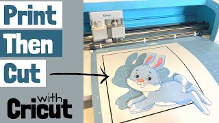 Print Then Cut with Cricut Design Space for Beginners [upl. by Noivax]