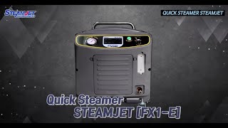 Full video of BAROSTEAM FX1E Steam cleaner by STEAMJET Inc [upl. by Renault]