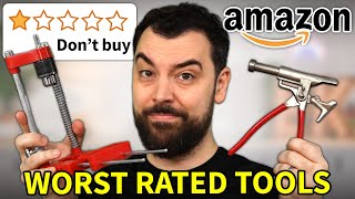 Testing 5 of the Worst Rated Tools on Amazon under 15 [upl. by Ydisahc]