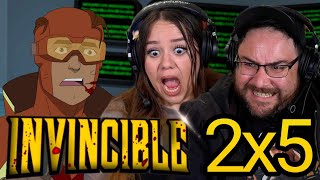 Invincible 2x5 REACTION  quotThis Must Come as a Shockquot  Episode 5  Well [upl. by Stichter121]