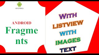 Android Fragments 03  DialogFragment With Custom Listview With Images and Text [upl. by Sharia]