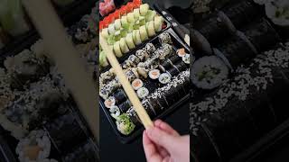 Test sushi z Nova Sushi w Rzeszowie zestaw miesiąca lipiec recenzja test sushi shorts [upl. by Allerbag]