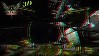 Elite Dangerous  3D Glasses Preview Test w2play [upl. by Rehpinej]