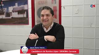 Ignacio Nacho Palacios Candidatura de Romina López UNNOBA Carreras [upl. by Kcirdor]