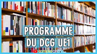 Programme du DCG UE1 Fondamentaux du droit [upl. by Wolfson]