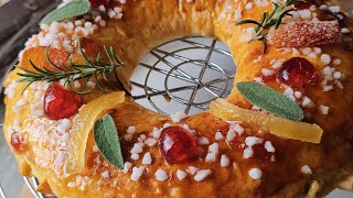 Французская Королевская Сдобная Бриошь с сюрпризом Это просто песня😘 Galette Des Rois 2024 [upl. by Etnahsal756]