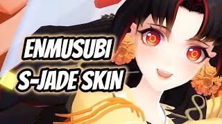 ONMYOJI ENMUSUBI SJADE SKIN INGAME 3D MODEL amp SKILL PRESENTATION [upl. by Annaul]