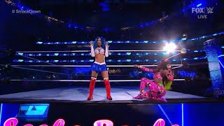 Sasha Banks amp Naomi Entrance  Smackdown April 1 2022 [upl. by Adnilec]