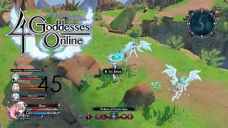 Lets Play Cyberdimension Neptunia 4 Goddesses Online Part 45 Ein Part voller Nebenquests [upl. by Leahcimnhoj]