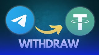 How To Withdraw USDT from Telegram Wallet Step By Step [upl. by Winnick97]