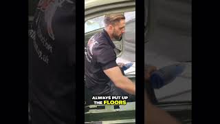 Applying sound deadening pads to your classic car [upl. by Irme121]