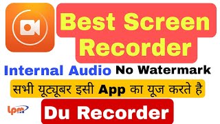 DU RECORDER APP LATEST VERSION DOWNLOAD FREE  DU RECORDER DOWNLOAD MOD APK  BEST SCREEN RECORDER [upl. by Edmondo]