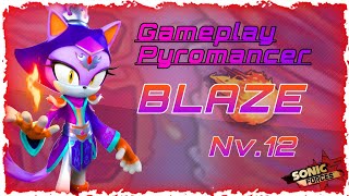 Gameplay with the Pyromancer Blaze SFSB sonicforcesspeedbattle sonicforcesmobile [upl. by Yrallih]