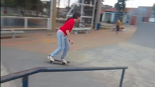 SKATE NA PISTA  OLLIE [upl. by Pip232]