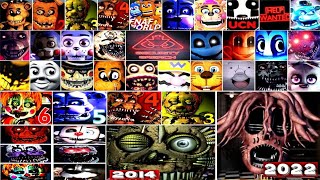 Every 5000 Jumpscare in FNAF WORLD OF JUMPSCARES [upl. by Drawdesemaj]