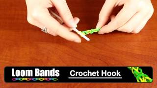 Loom Band Bracelet  Crochet Hook [upl. by Hazel]