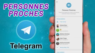 VOIR DES PERSONNES PROCHES DE VOTRE EMPLACEMENT SUR TELEGRAM  ÉTAPE PAR ÉTAPE [upl. by Rollet]