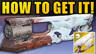 Destiny 2 How to Get the RUINOUS EFFIGY Exotic Trace Rifle  Season of Arrivals [upl. by Charbonnier]