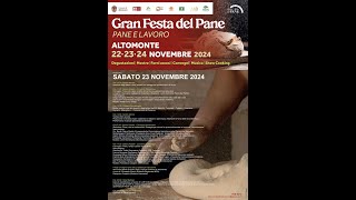 GRAN FESTA DEL PANE AD ALTOMONTE by Tonino Parisi [upl. by Yellek262]