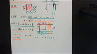 Cosets and Lagranges Theorem Part 2 [upl. by Alleoj]